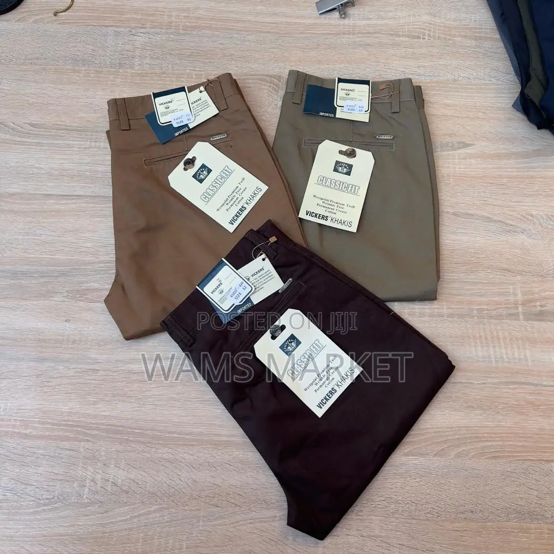 Vickers Khaki Trousers
