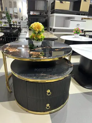 Royal Marble 2 in 1 Center Table