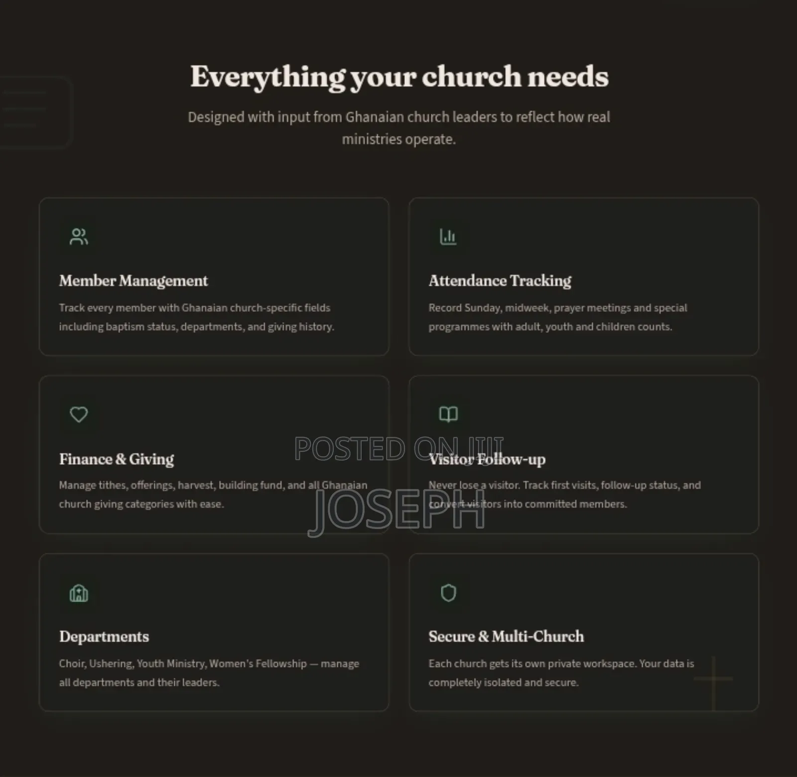 Church Management System