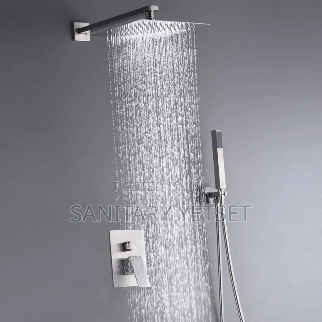 Concealed Shower