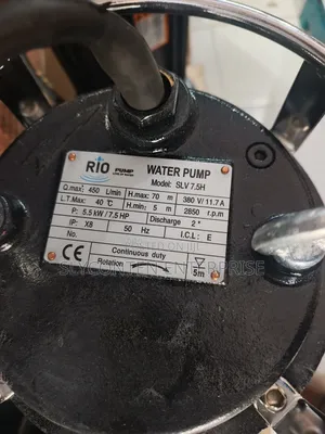 7.5hp Submersible Water Pump