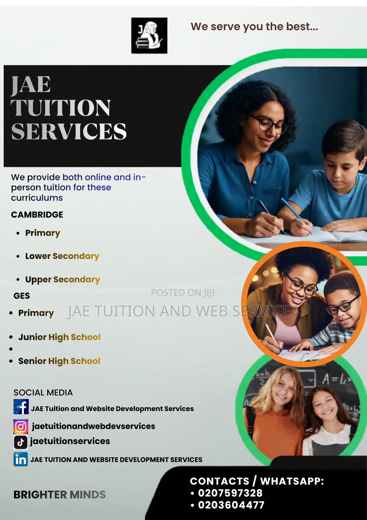 Jae Tuition Services