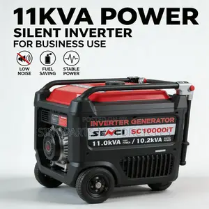 Senci Sc10000it 11kva Silent Inverter Generator Petrol Fuel Saving
