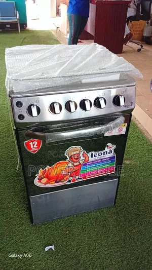 Premium London Icona 4 Burner Gas Cooker Auto Home Use