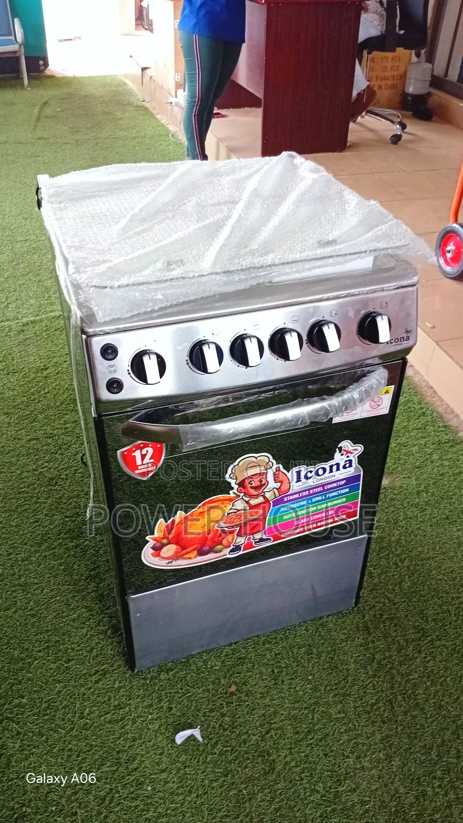 Smart Cooking Icona London 4 Burner Gas