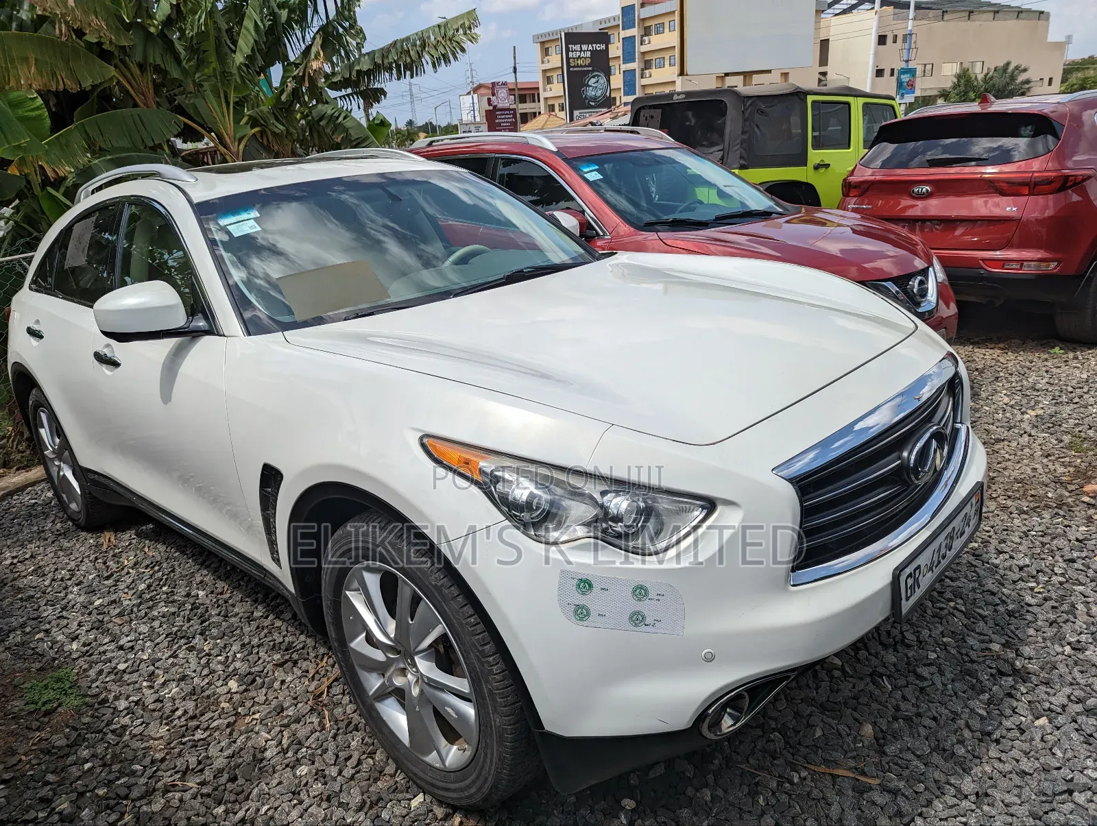 Infiniti FX 2013 White