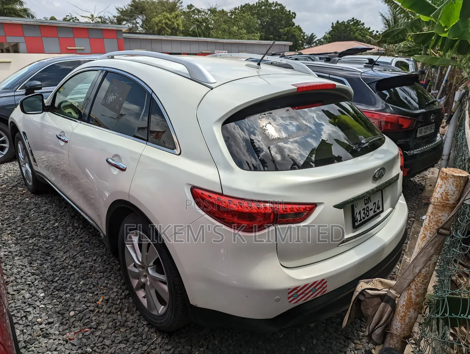 Infiniti FX 2013 White