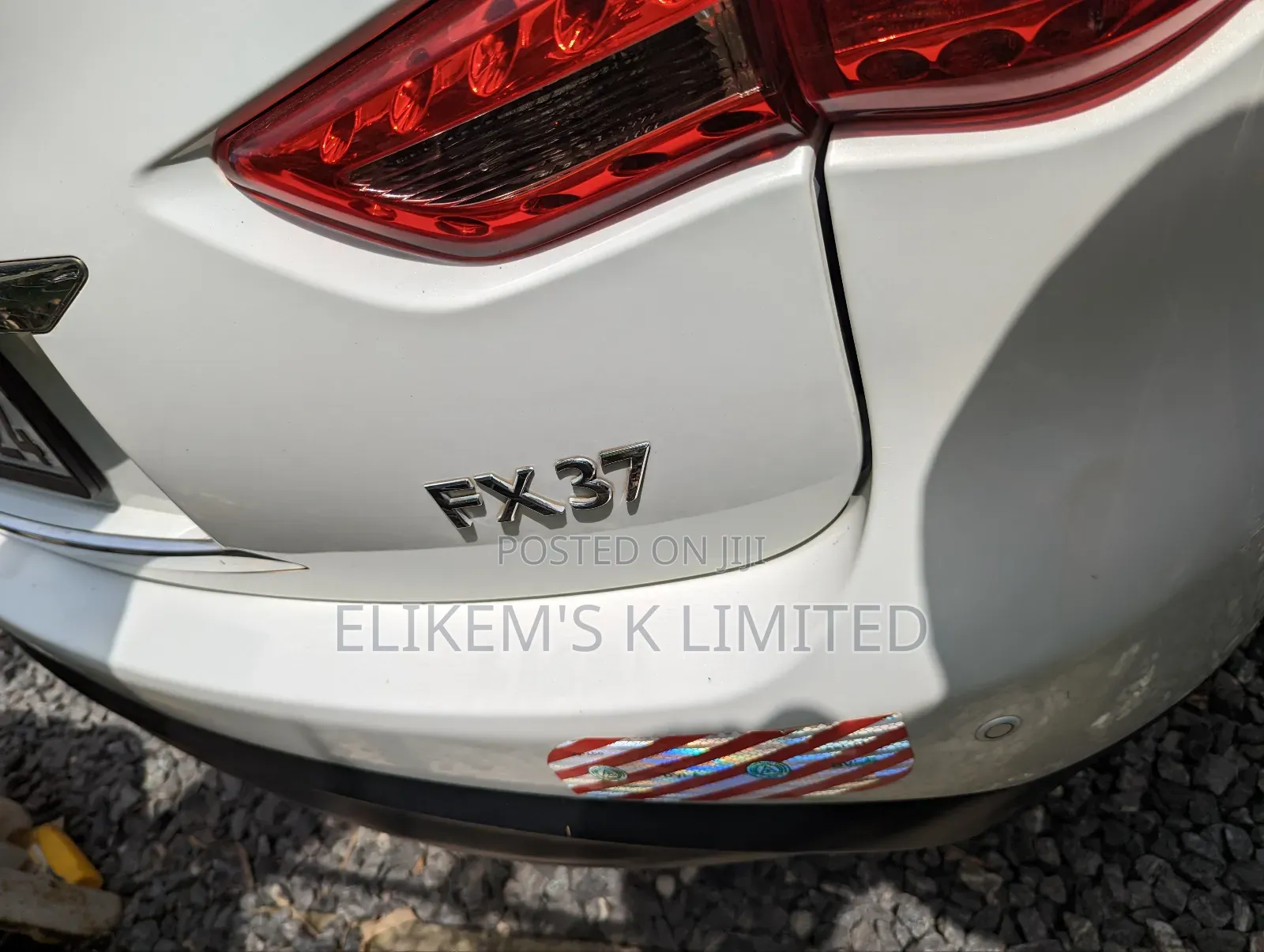 Infiniti FX 2013 White