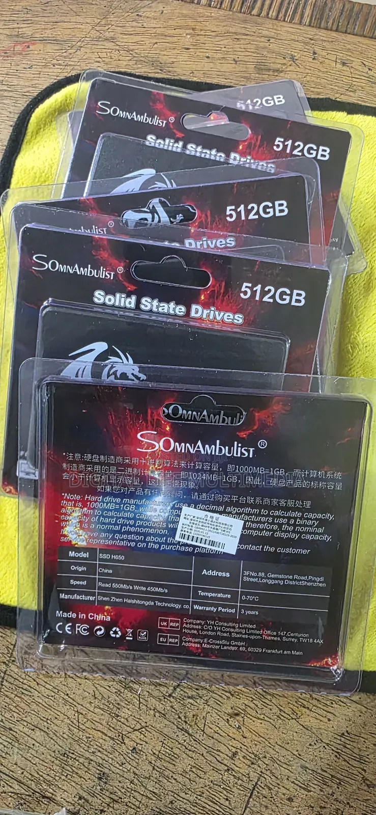 512gb Sata SSD