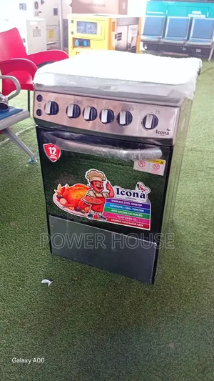 Kitchen Pro Icona London 4 Burner Gas Cooker Fast Cook