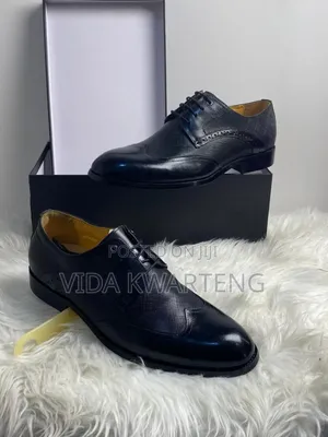 Richwanaz Black Lace Up Shoe Available