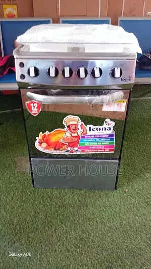 Efficient Cooking Icona London 4 Burner Gas