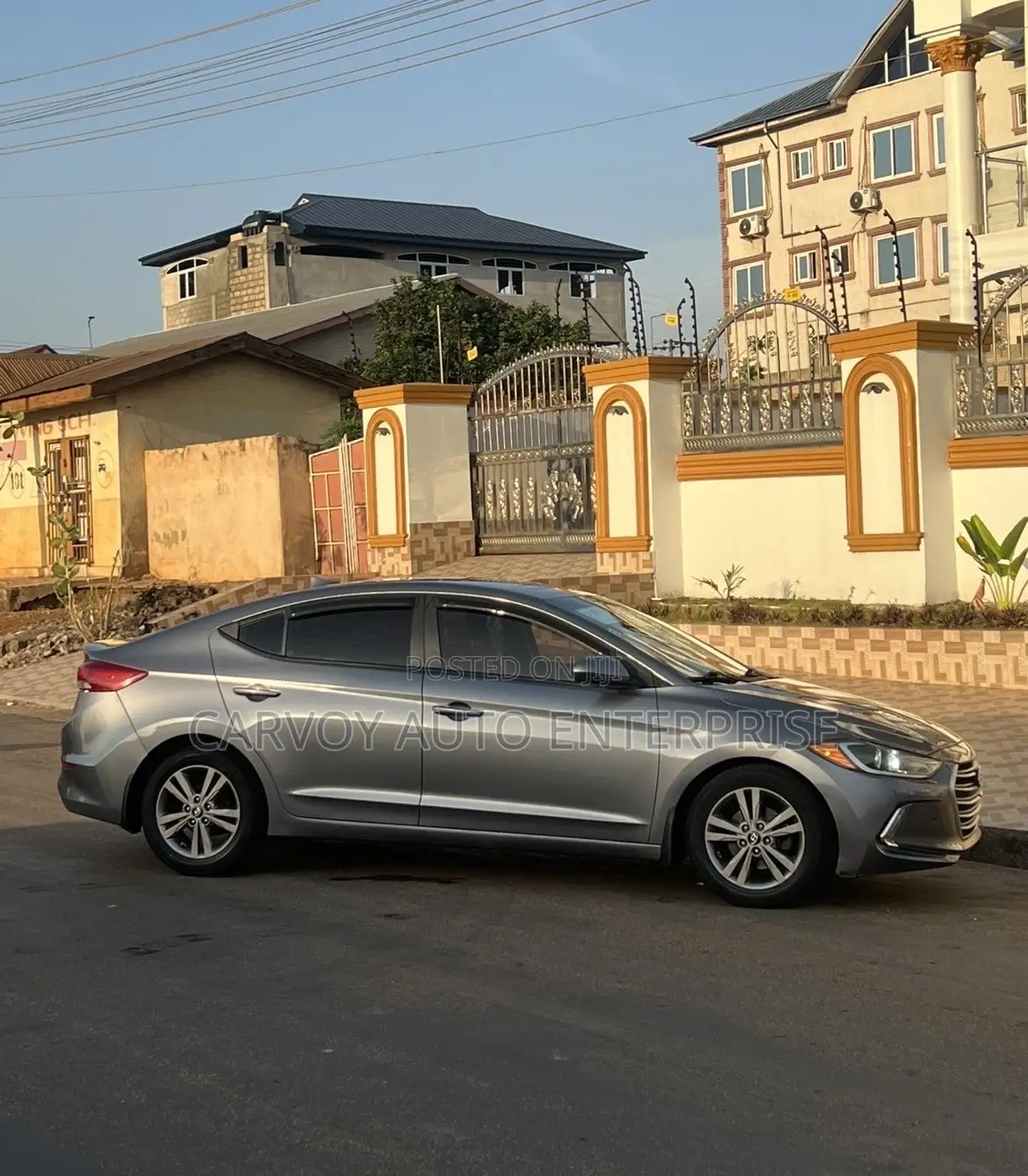 Hyundai Elantra ECO Sedan FWD (1.4L 4cyl 7A) 2017 Gray
