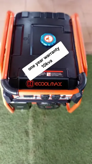 Ecoolmax Dual Fuel 10kva Gasoline Generator