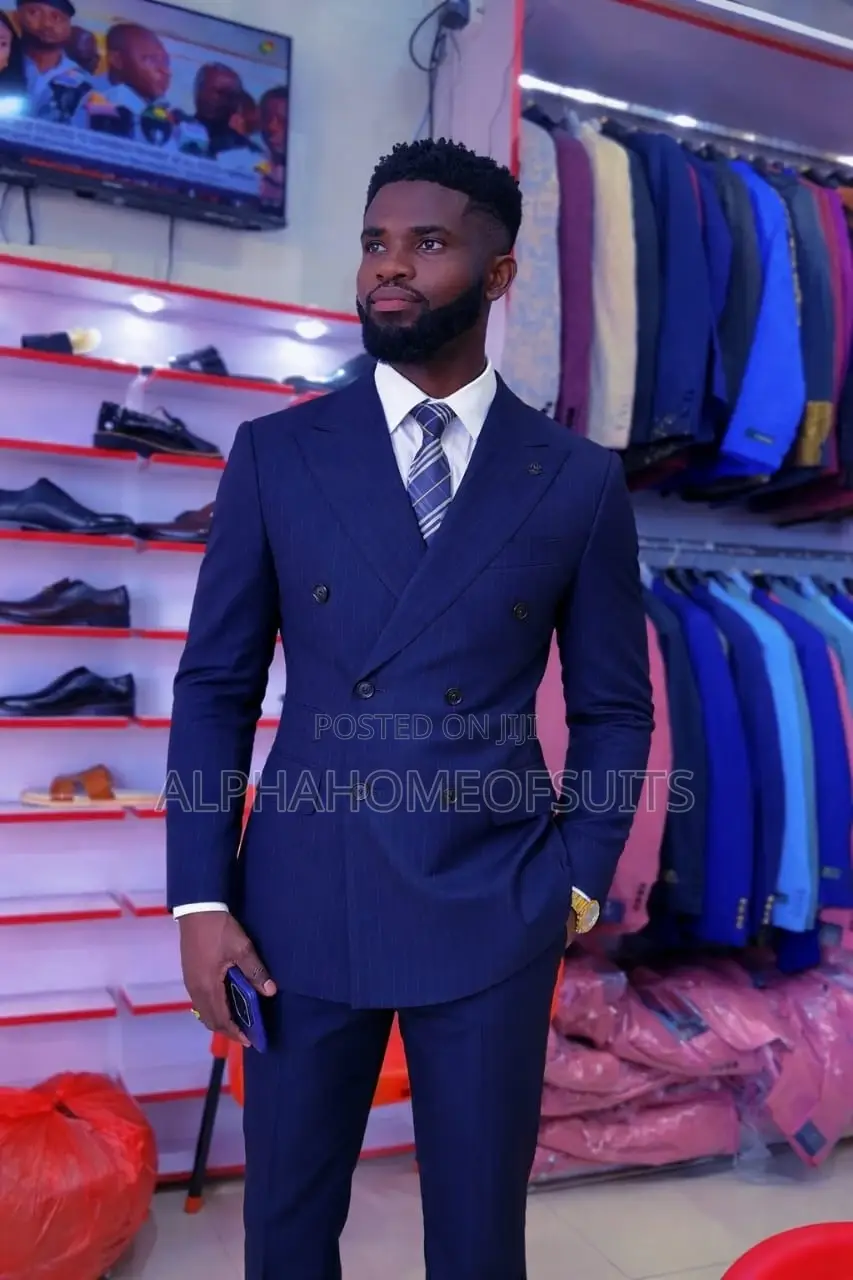 Pinstripes Breasted Suits