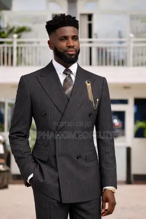 Pinstripes Breasted Suits