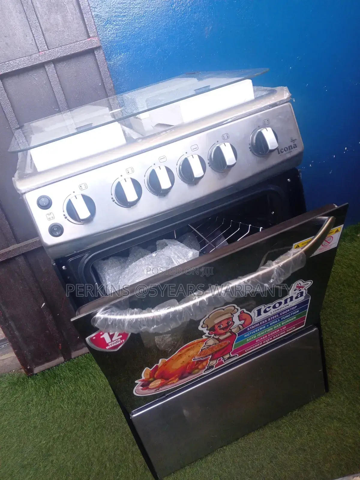 Stainless Steel Cooktop Icona Gas Burner