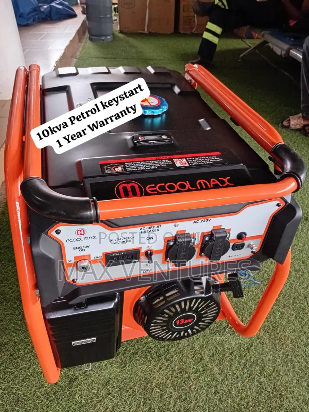 Ecoolmax 10kva Generator – No Light, No Stress