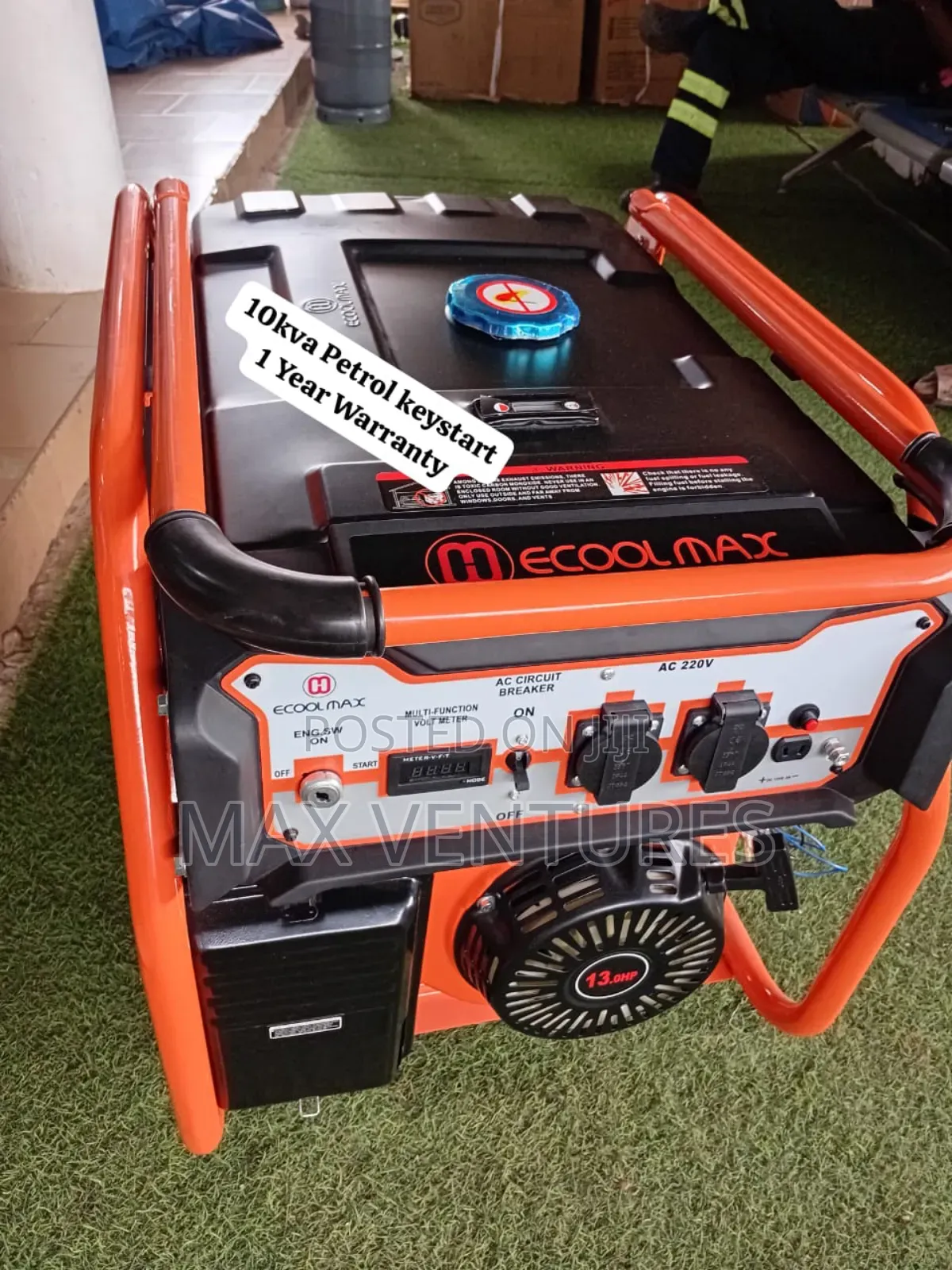 Ecoolmax 10kva Petrol Gen – Strong Steady Power