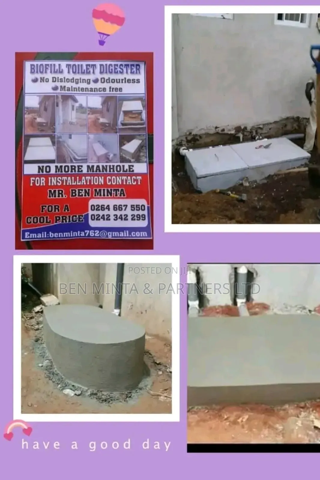 Biofill Digester Installation