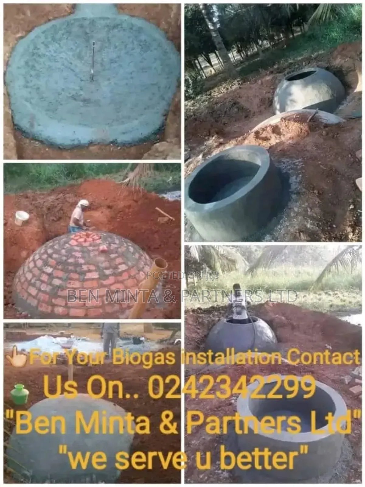 Biogas Digester Installation
