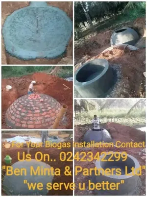 Biogas Digester Installation