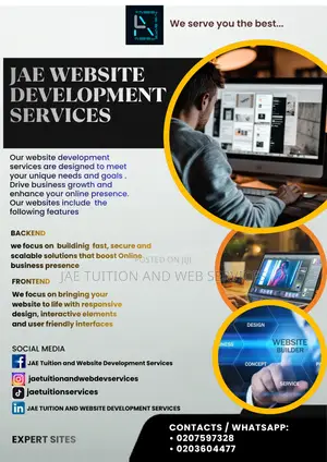 Jae Website Development Services