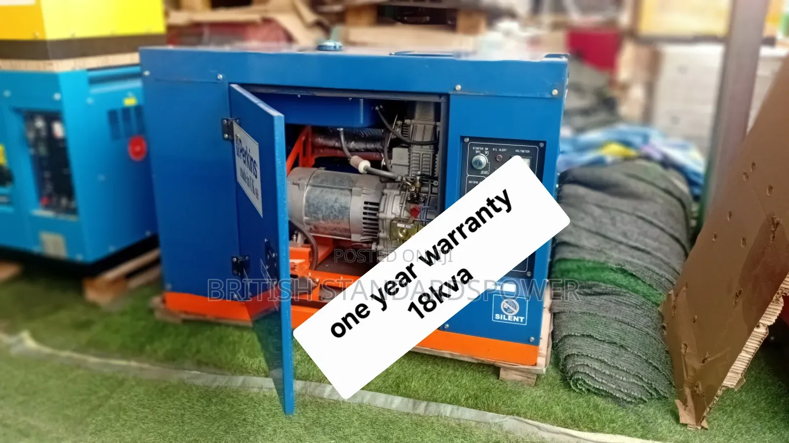Soundproof 18kva Diesel Powered Generator