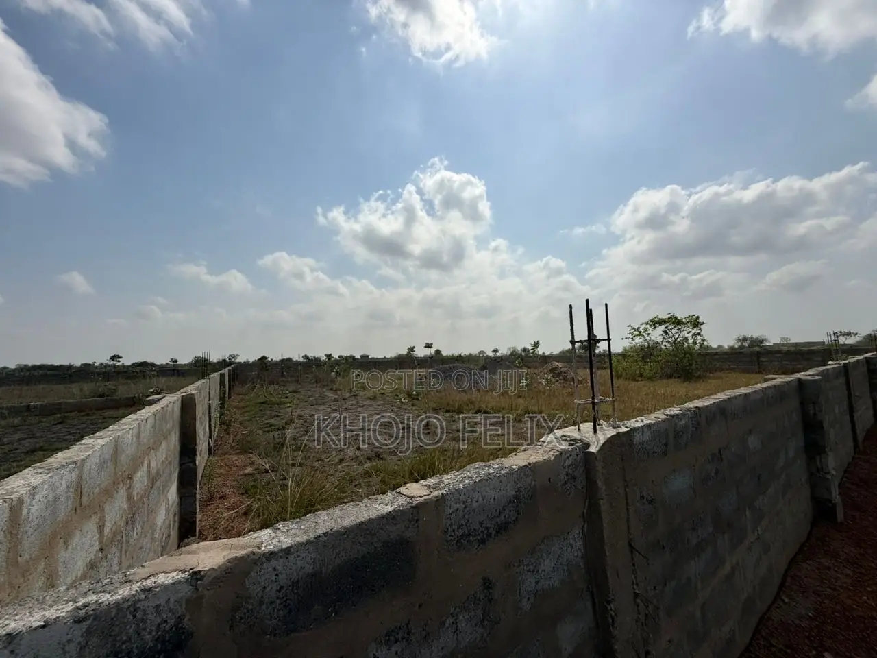 Two Plots of Land (Fully Fenced) 15 Mins From Central University