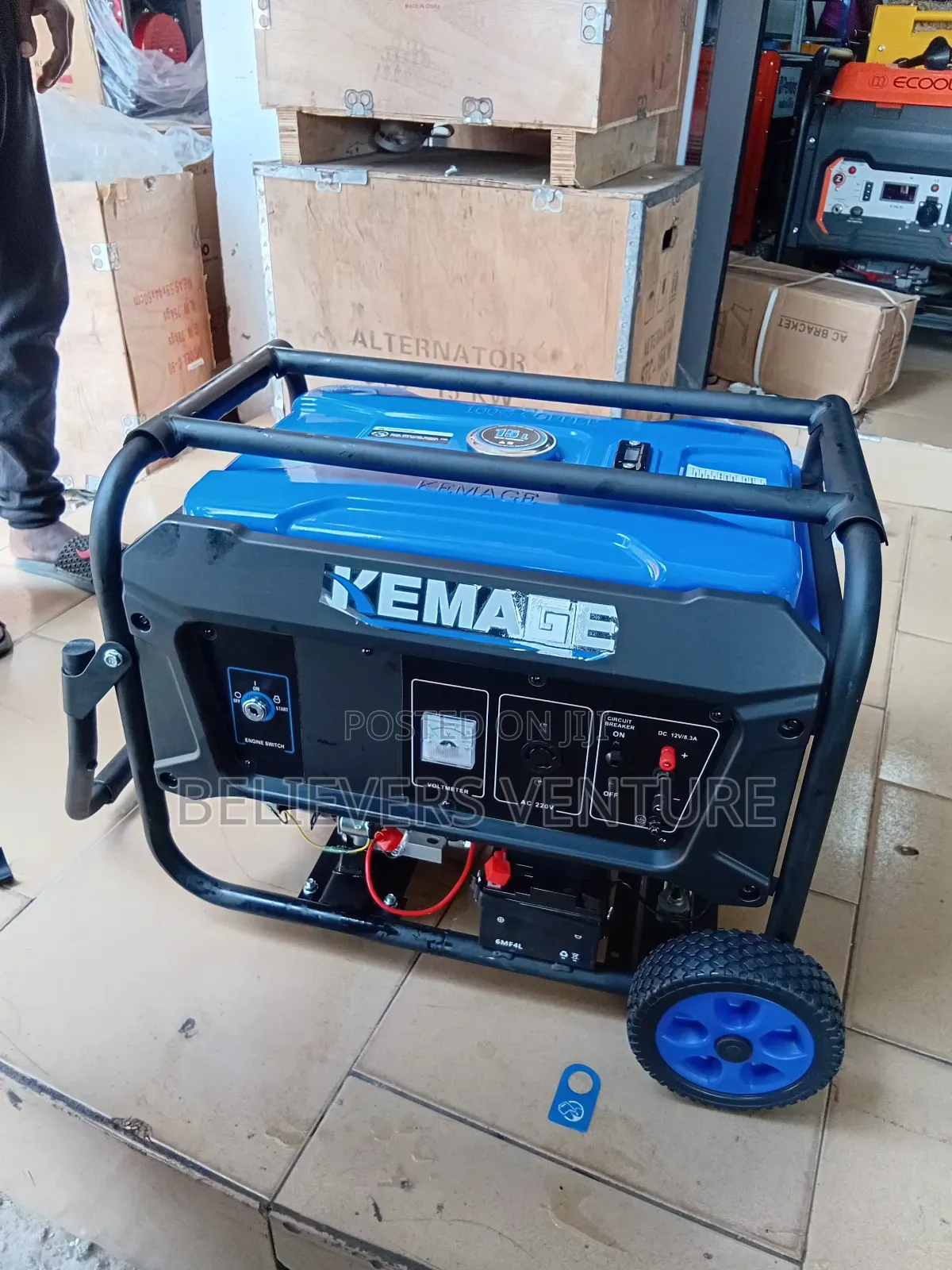 Kemage Machinery Generator 7kva New [7kva]