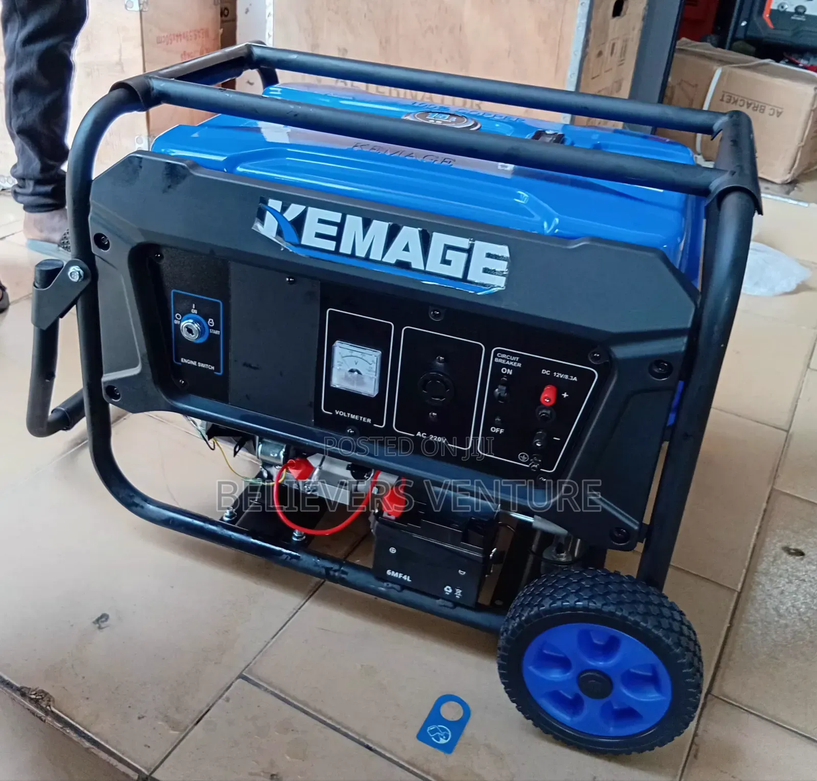 7kva Generator Kemage Sleek Design Robust Engine K-Em-Age
