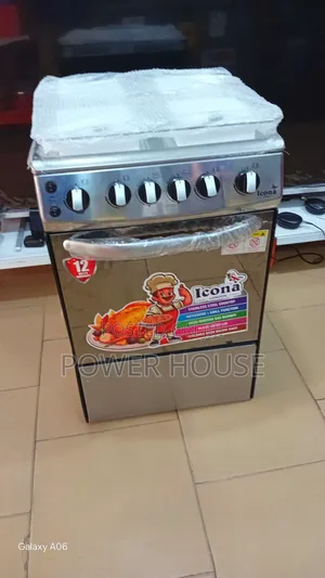 Easy Cooking Icona London 4 Burner Gas Auto Cook