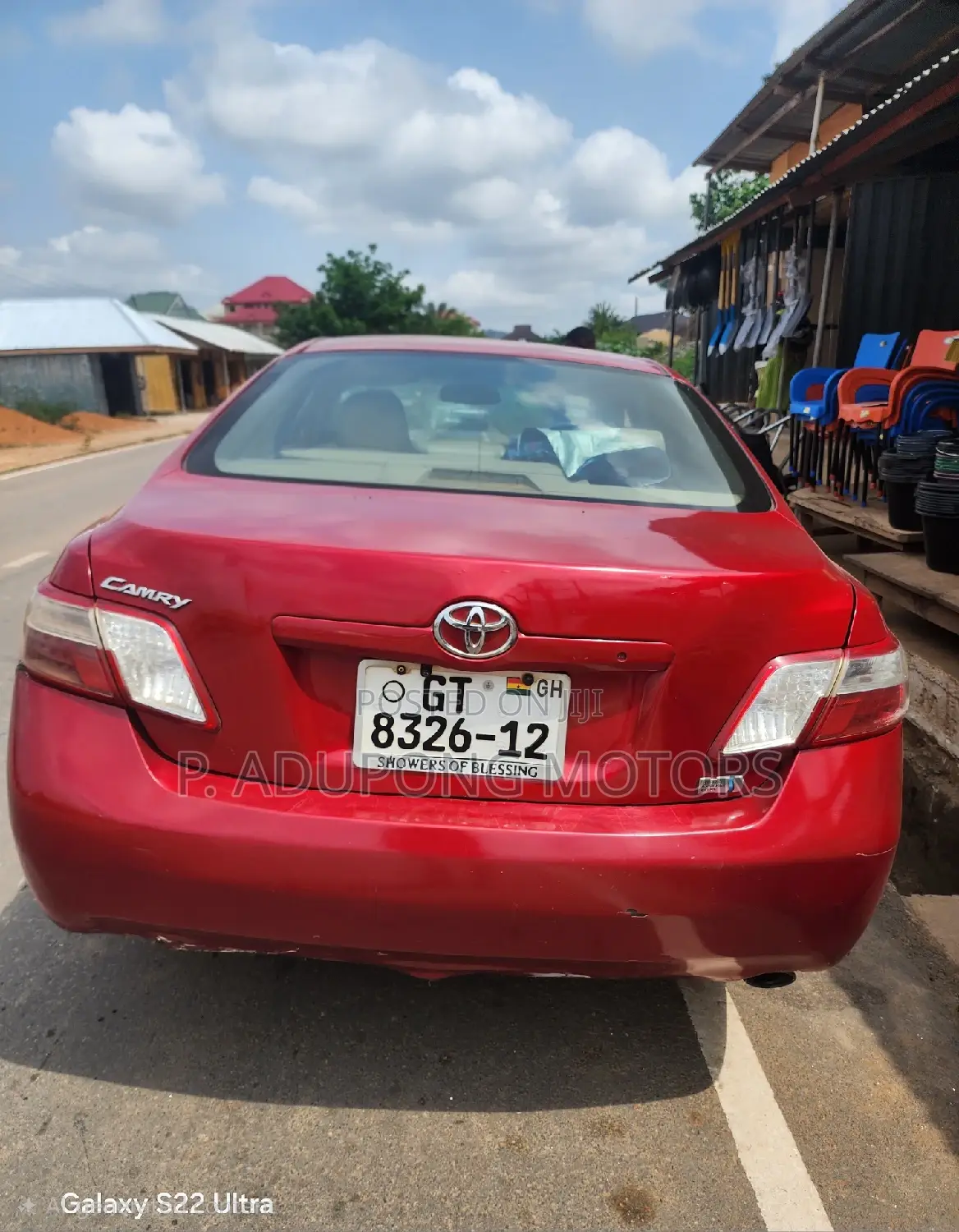 Toyota Camry Hybrid 2009 Red