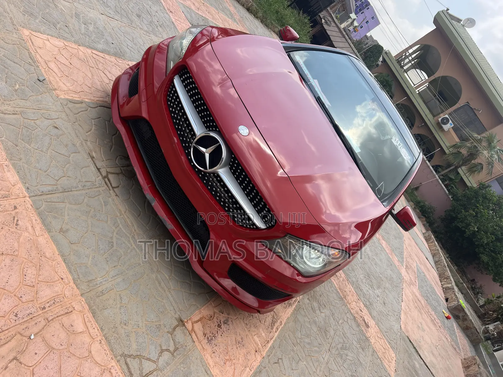 Mercedes-Benz CLA-Class CLA 250 Sedan 2014 Red