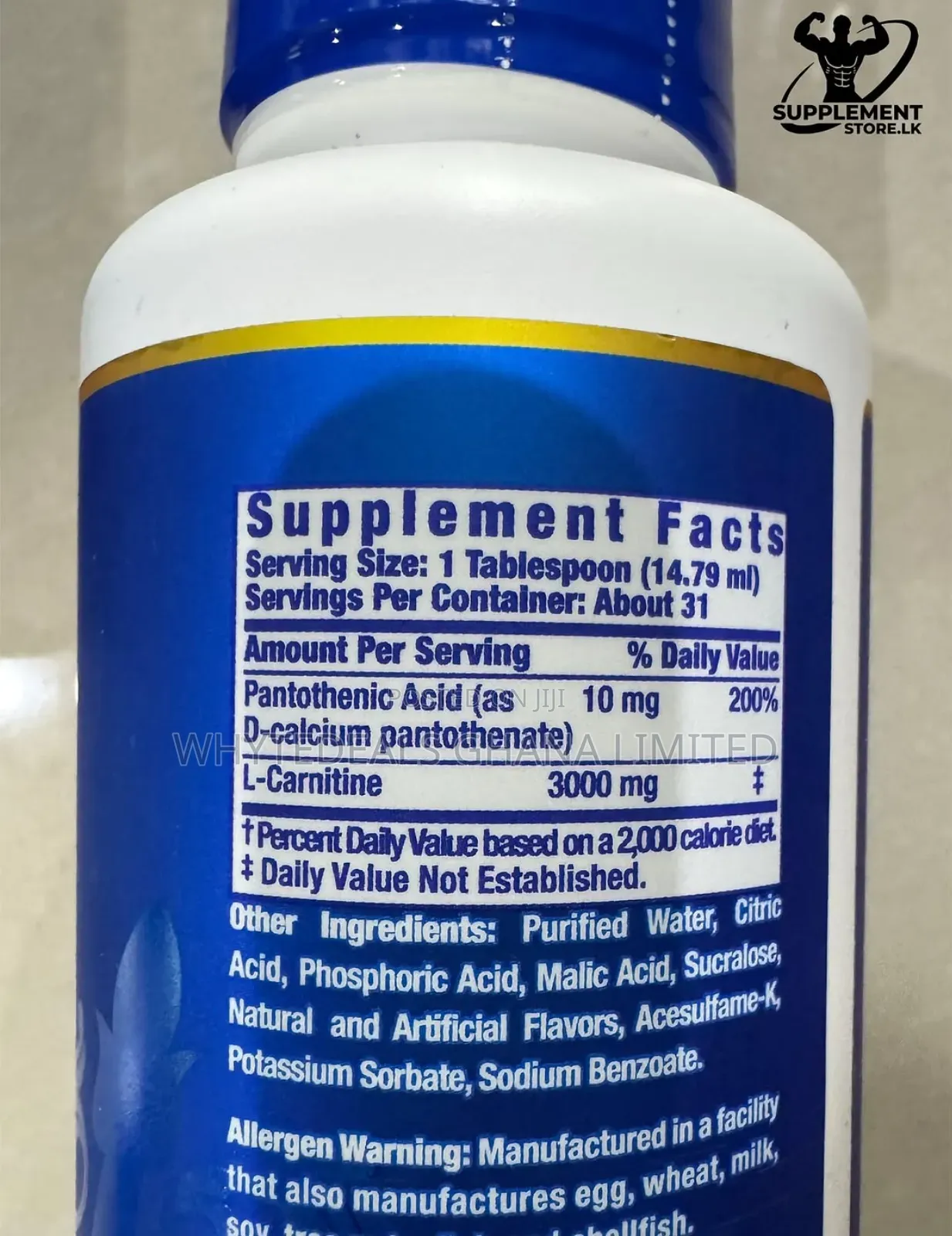 Rc L-Carnitine Xs 3000mg| Liquid| for Weight Loss| Muscle Gain| Energy
