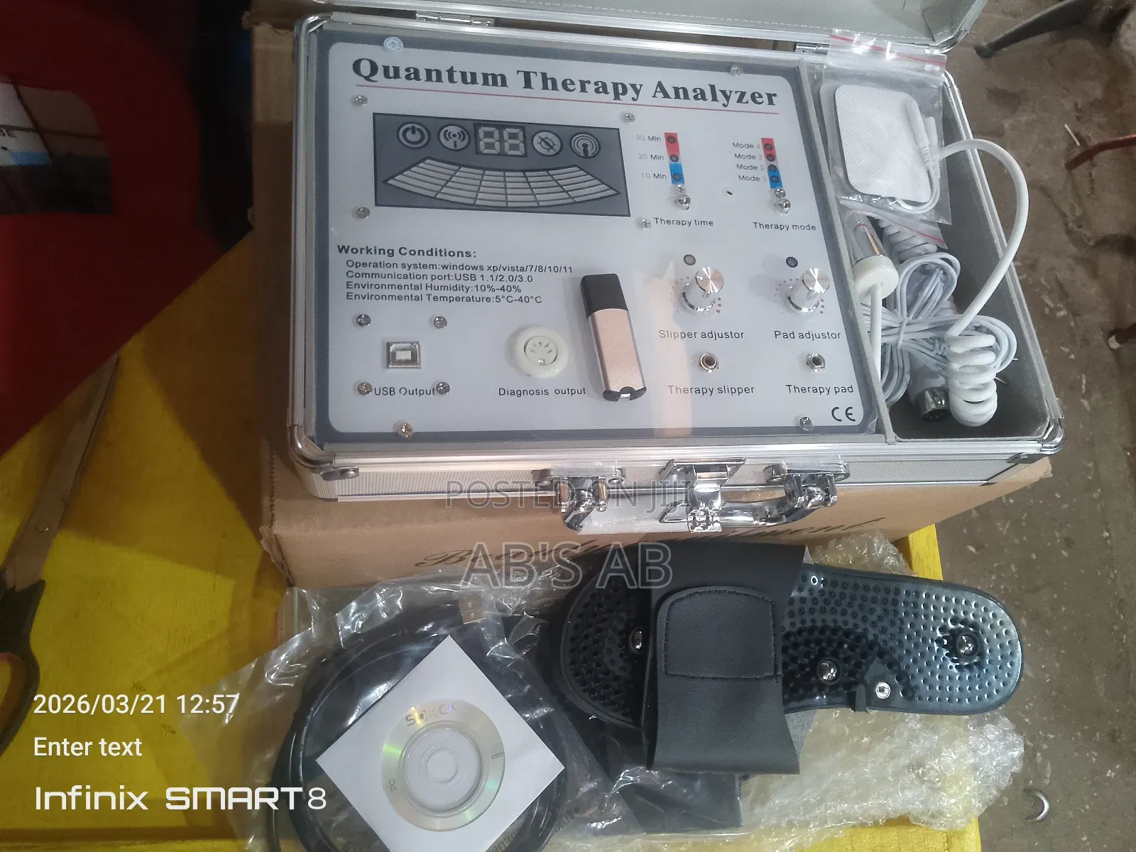 Quantum Machine With Slippers