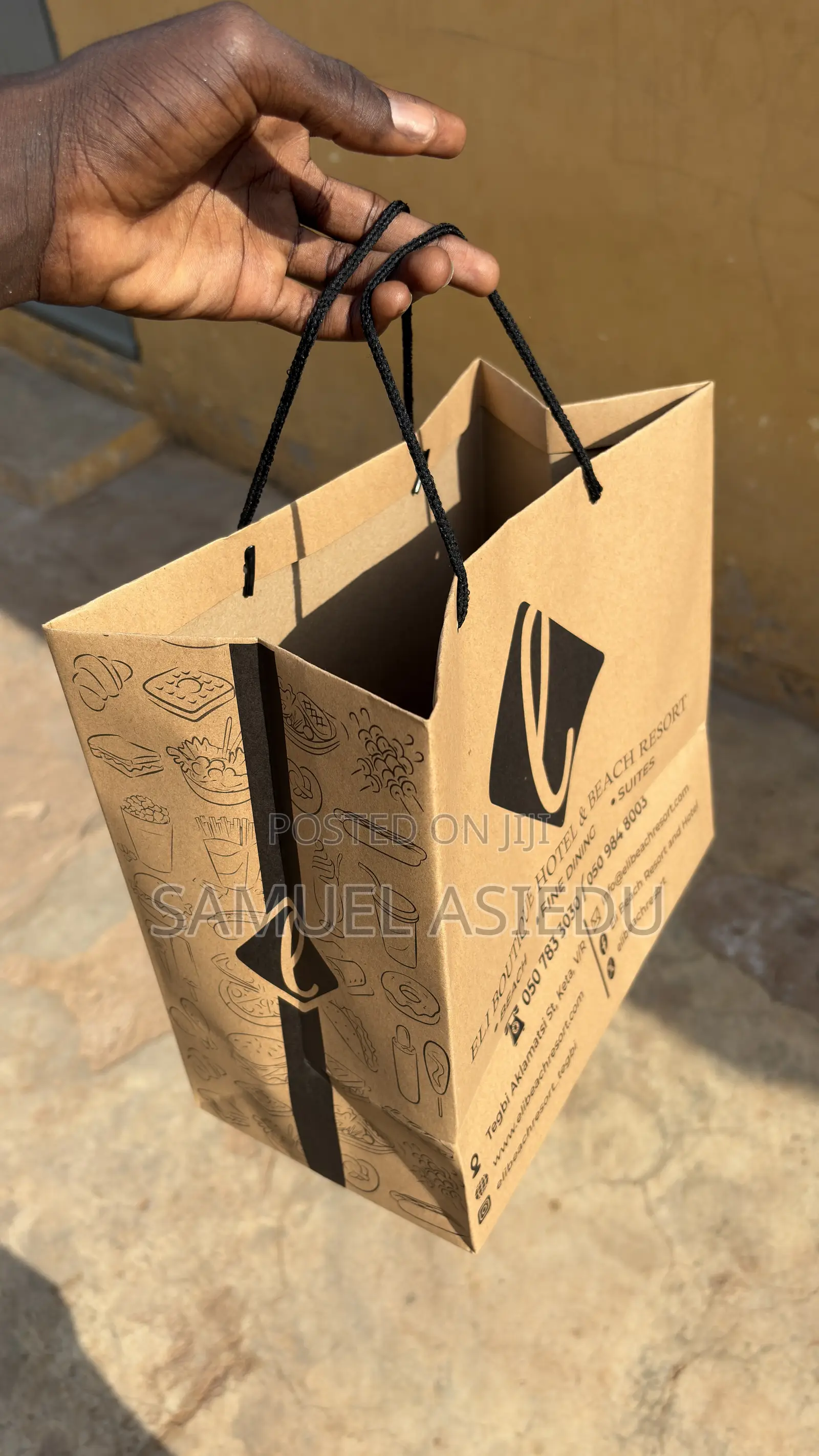 Brown Paper Bag With Handle
