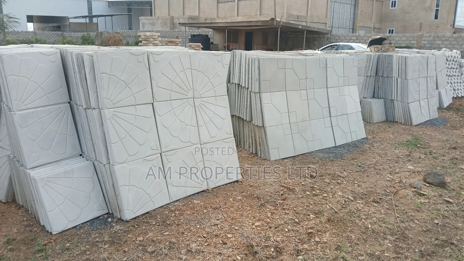Concrete Products- Pavement Slab, Curbs and Design Blocks