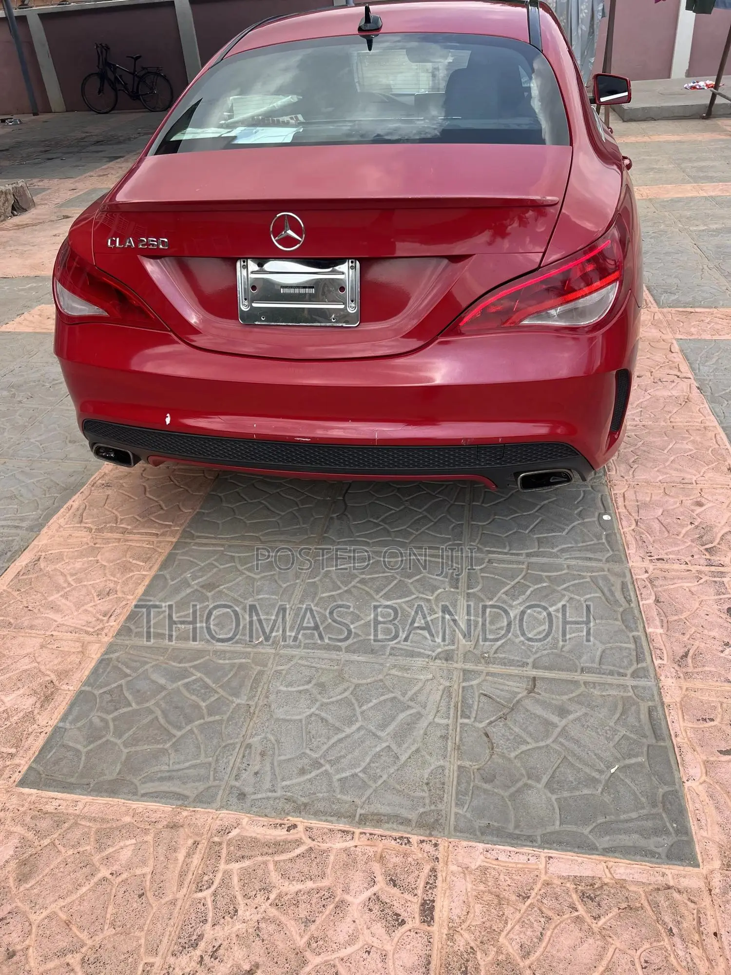 Mercedes-Benz CLA-Class CLA 250 Sedan 2014 Red