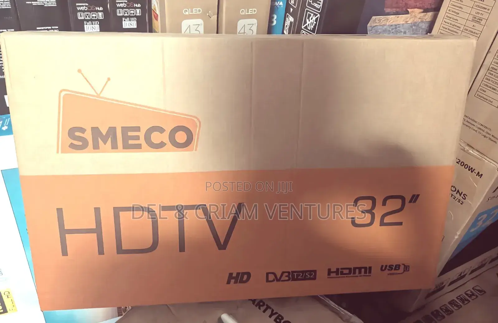 Smeco 32" Led Tv| Full Hd| Satellite| Usb| Hdmi| 1080p