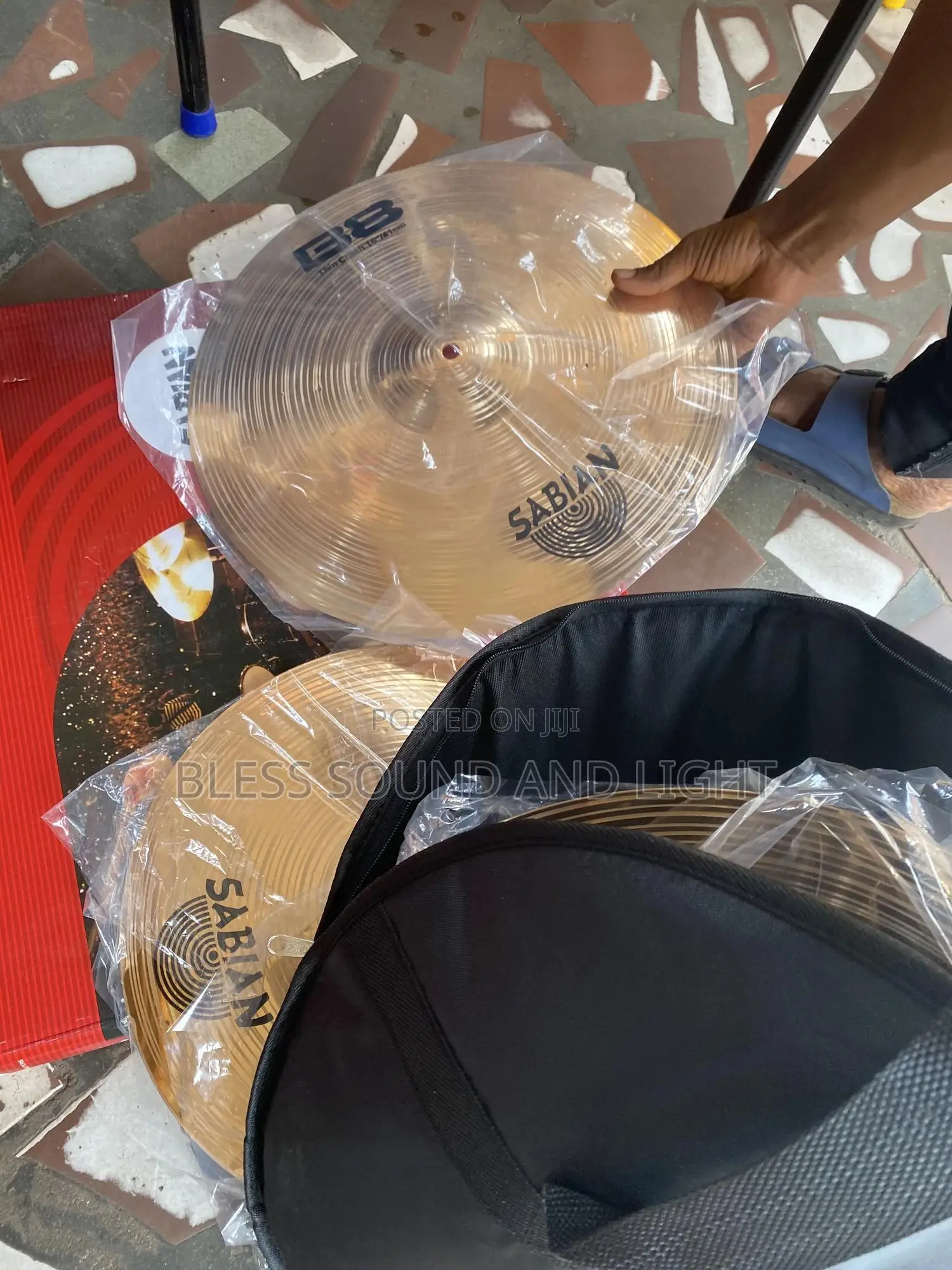 Cymbals Sabian Set