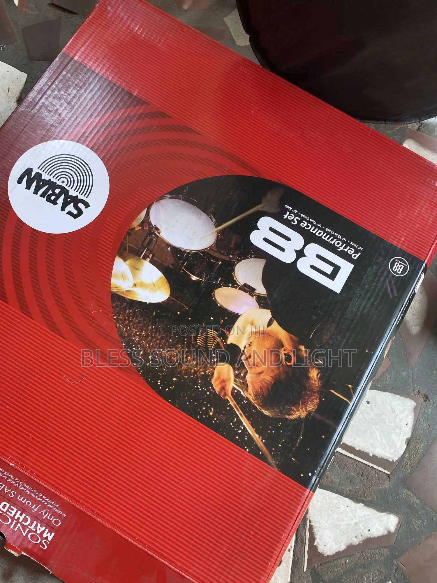 Cymbals Sabian Set