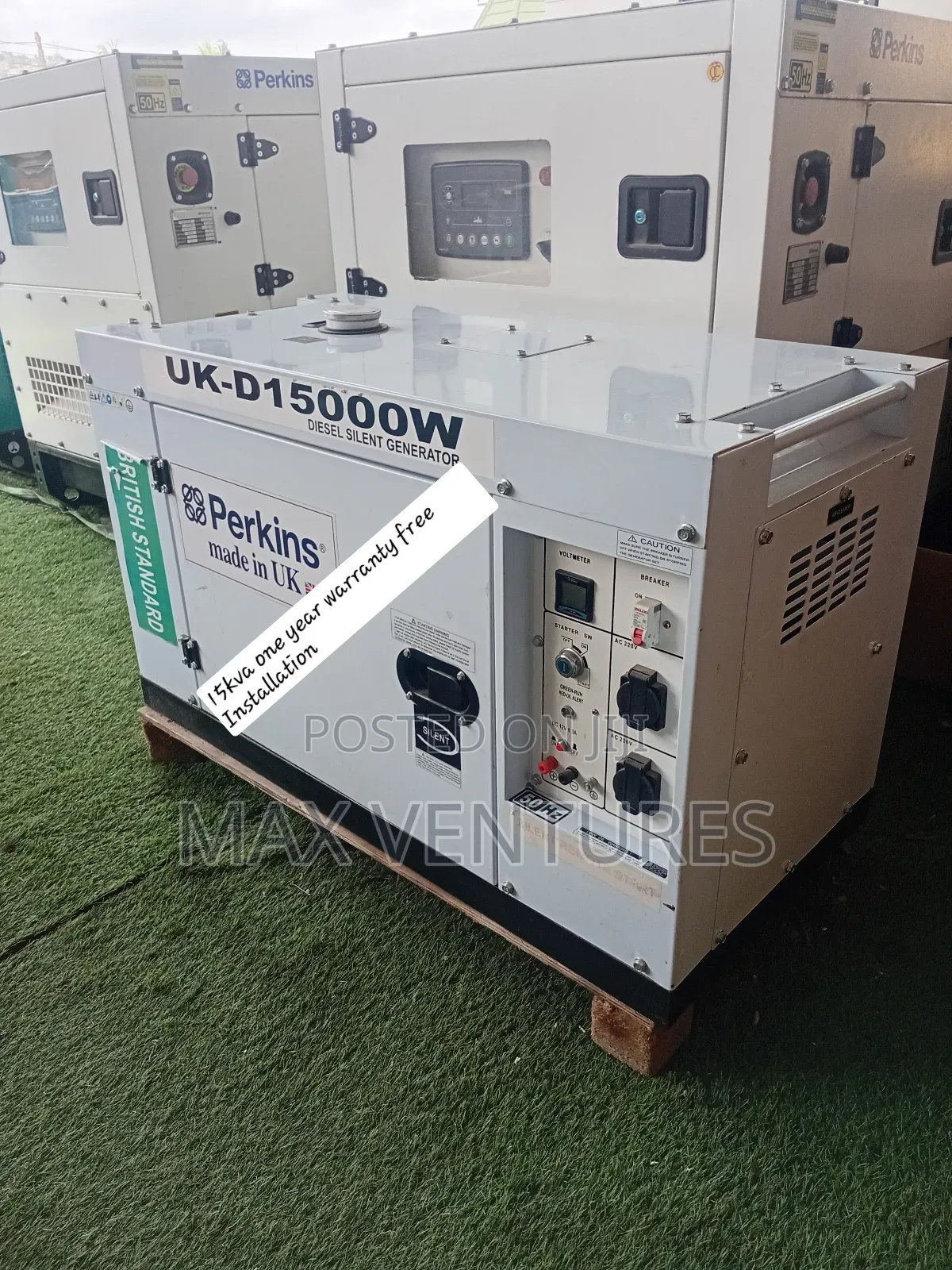 Perkins 15kva Diesel Generator – Rugged Strength Machine