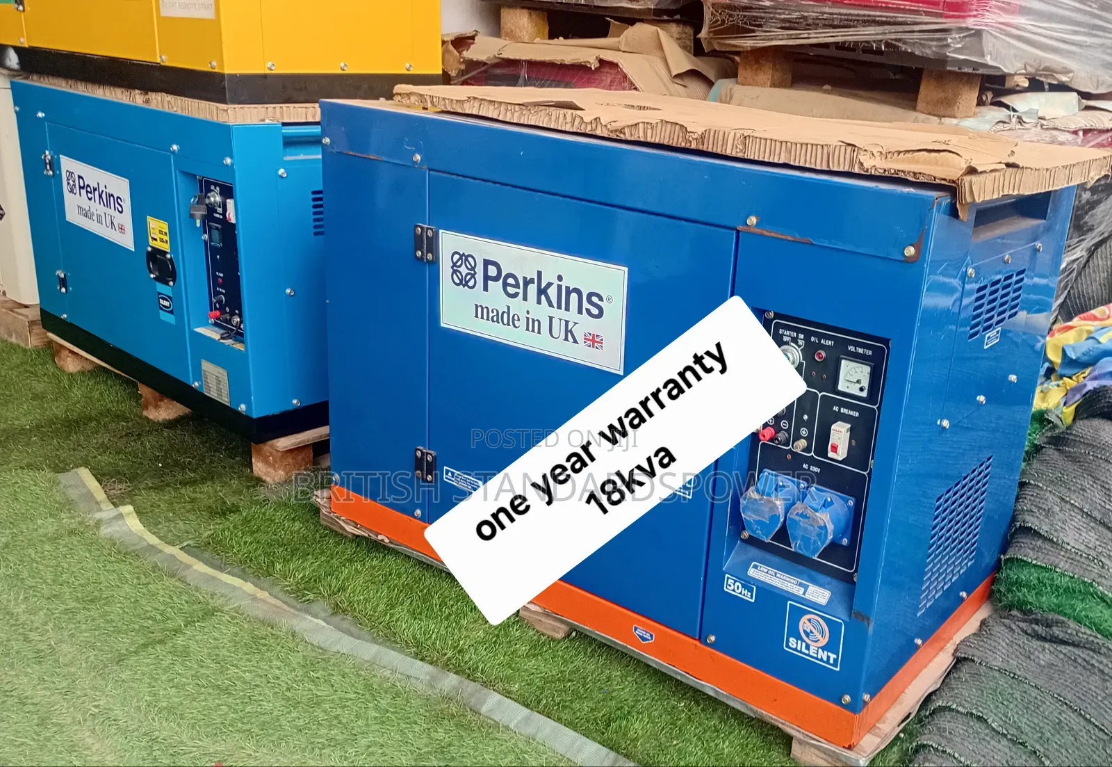Key Start 18kva Silent Diesel Powered Genset
