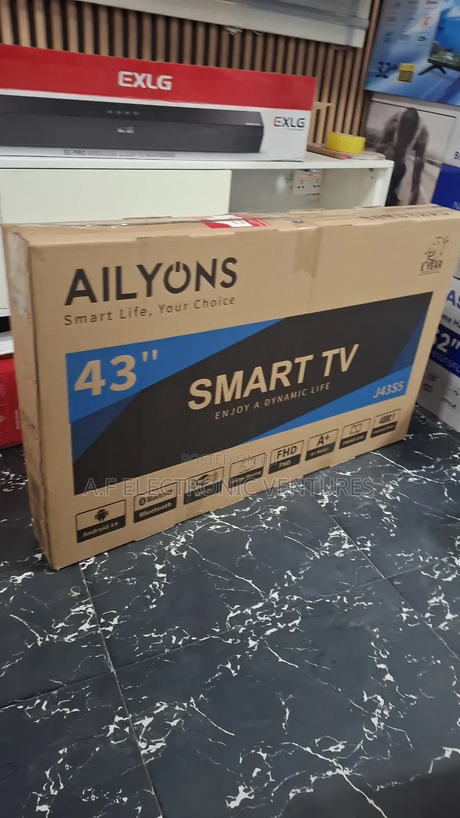 Ailyons 43-inch Smart Tv