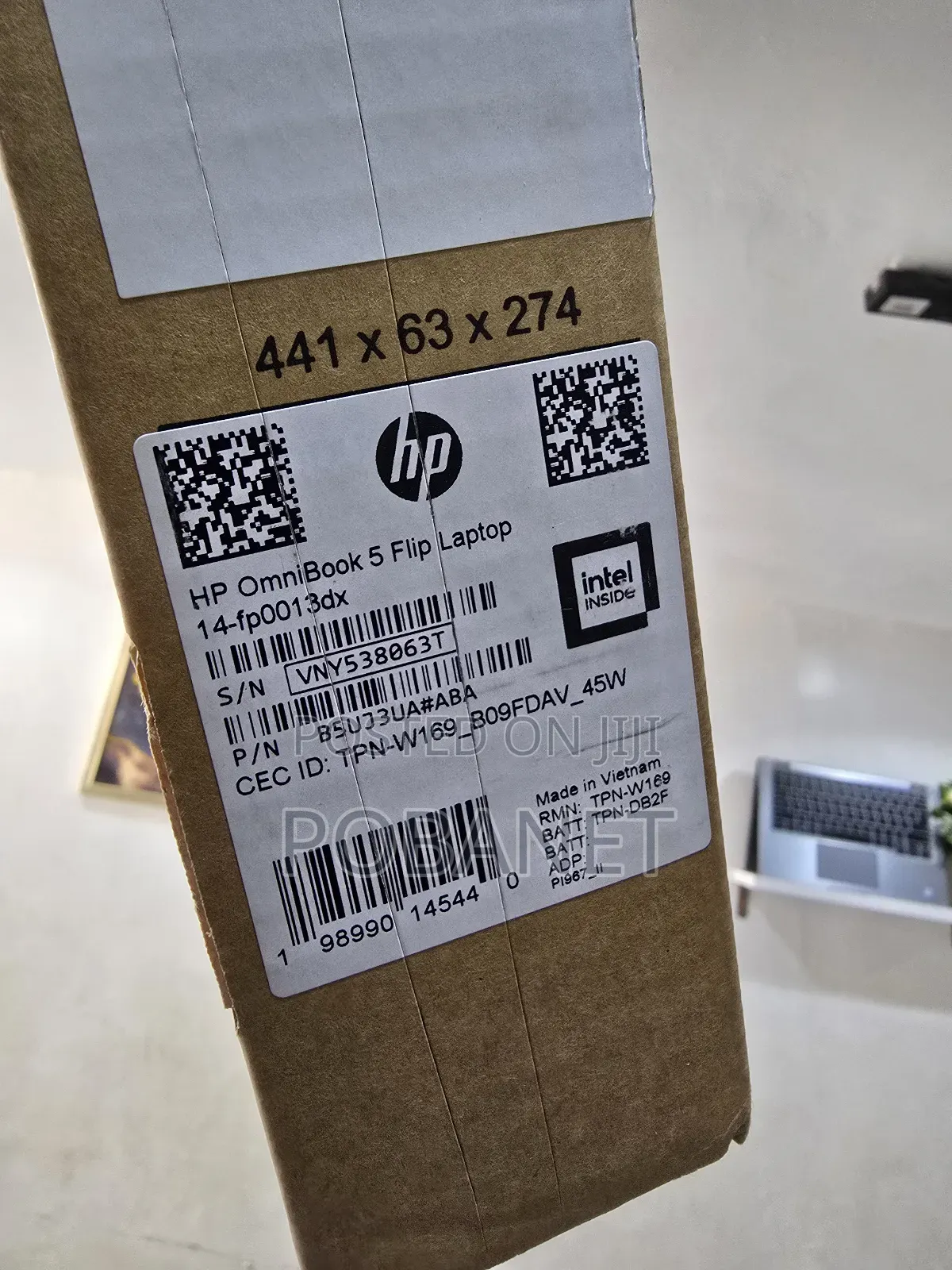New Laptop HP OmniBook 5 Flip 14-fp0023dx 8GB Intel Core 5 SSD 512GB