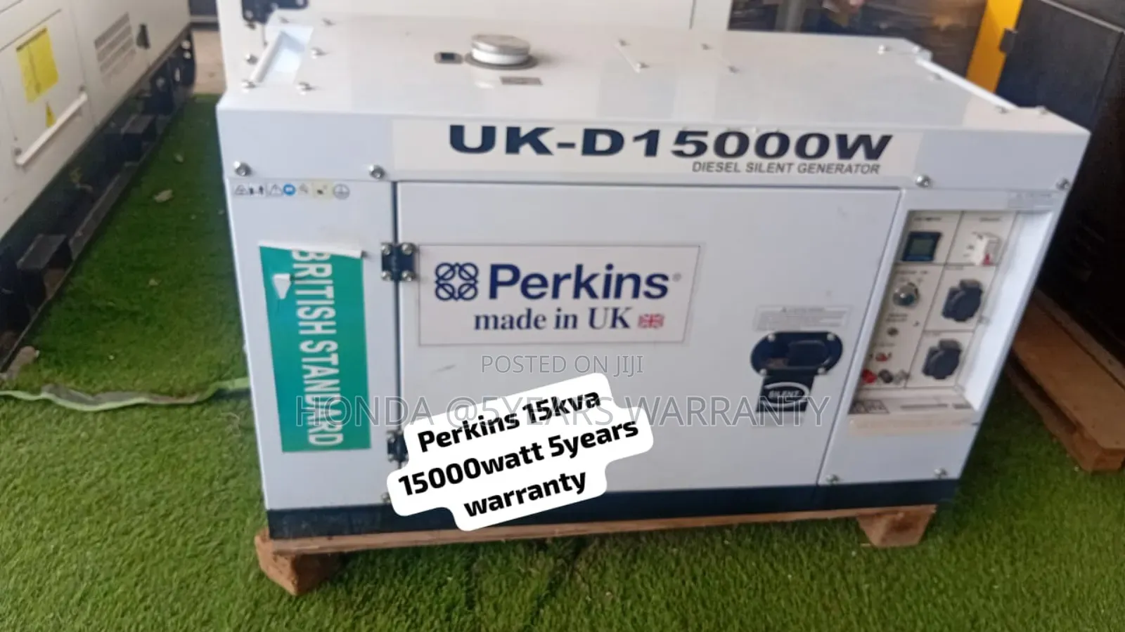 British Standard White 15kva 15000watt Remote Start