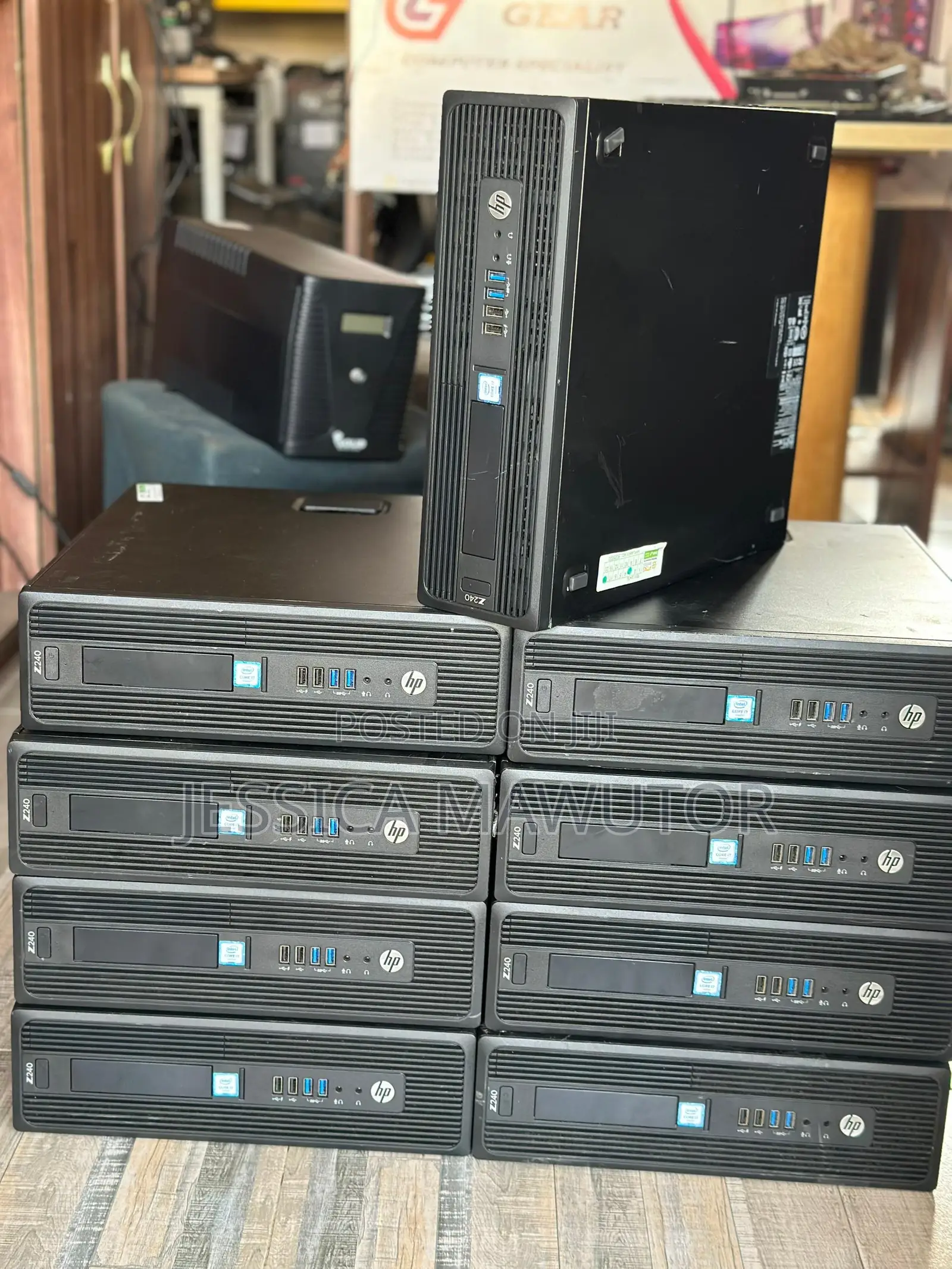 Desktop Computer HP 16GB Intel Core i7 SSD 256GB