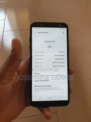 Samsung Galaxy A6 32 GB Black