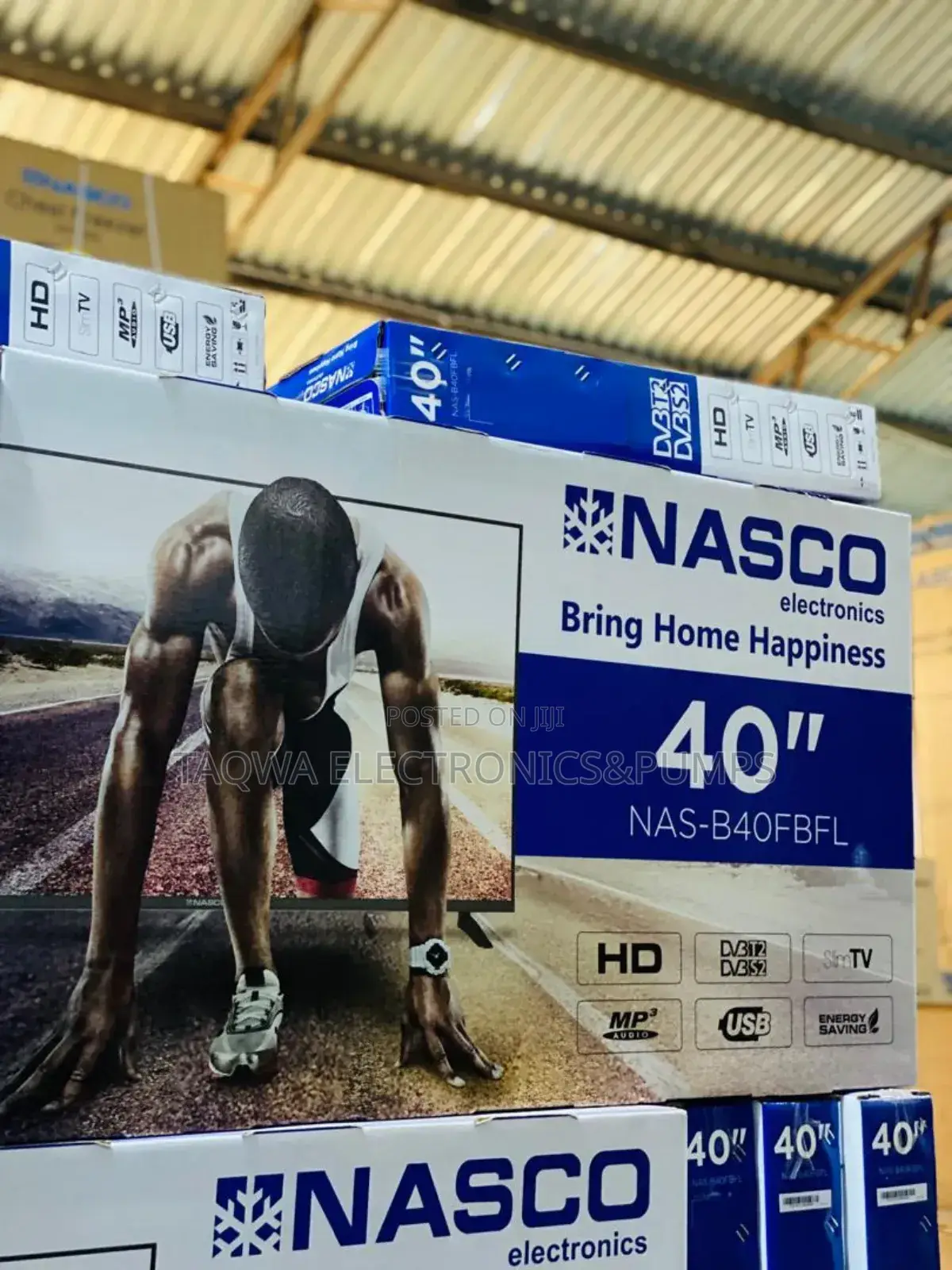 Nasco 40 Inches Digital Satellite Tv